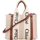 Chloé Canvas Small Woody Tote Handbag