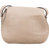 Chloé Grained Leather Marcie Saddle Small Crossbody Bag