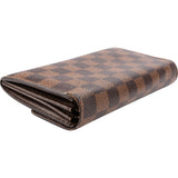 Louis Vuitton Monogram Damier Ebene Sarah Wallet
