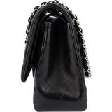 Chanel Quilted Lambskin Jumbo Double Flap Crossbody Bag