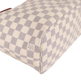 Louis Vuitton Monogram Damier Azur Canvas Neverfull PM Shoulder Bag