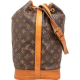 Louis Vuitton Monogram Canvas Sac Noé Grande Shoulder Bag