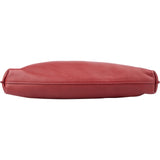 Saint Laurent Red Leather Talitha Suzanne Medium Bucket Shoulder Bag