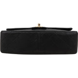 Chanel Quilted Lambskin 24K Gold Single Flap Shoulder Bag