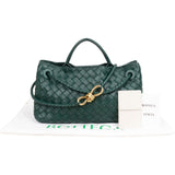 Bottega Veneta Intrecciato Leather East-West Andiamo Crossbody Handbag