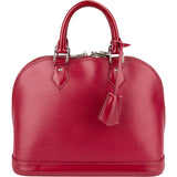 Louis Vuitton Fuchsia Epi Leather Alma PM Handbag