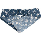 Louis Vuitton Denim Monogram Headband Hair Accessory M77470