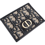 Christian Dior Oblique Trotter Monogram Card Holder
