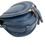 Chloé Grained Calfskin Small Marcie Saddle Crossbody Bag