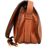 Chloé Grained Calfskin Marcie Mini Saddle Crossbody Bag