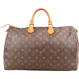 Louis Vuitton Monogram Canvas Speedy 40 Handbag
