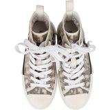 Christian Dior B23 High-Top Oblique Trotter Monogram Transparent Sneaker (35)