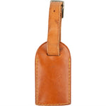 [🔄️B10 / F16] Louis Vuitton Vachetta Leather Luggage Tag - vintageandkickz