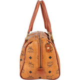 MCM Monogram Visetos Boston Handbag