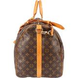 Louis Vuitton Monogram Canvas Keepall 55 Bandoulière Travel Bag