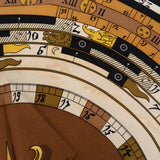 Hermès Dies et Hore Silk Carre 90 Tuch Scarf