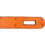 Hermès Orange H Epsom Leather Palladium Birkin 35 Handbag