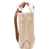 Chloé Mini Woody Canvas Tote Crossbody Handbag