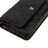 Chanel Quilted Lambskin Wallet on Chain Crossbody Bag
