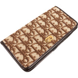 Christian Dior Monogram Trotter Canvas CD Flap Wallet