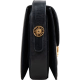 Celine Navy Boxcalf Leather Horse Carriage Triomphe Shoulder Bag