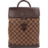 Louis Vuitton Monogram Damier Ebene Soho Centenaire Backpack