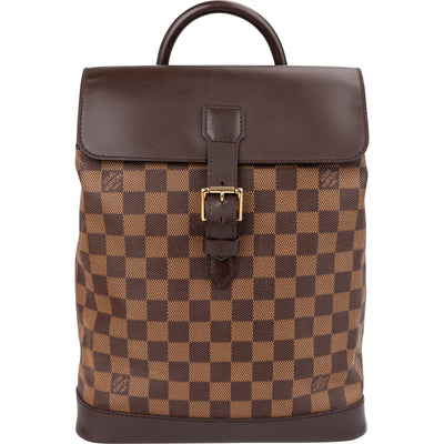 Louis Vuitton Monogram Damier Ebene Soho Centenaire Backpack