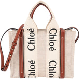 Chloé Canvas Small Woody Crossbody Handbag