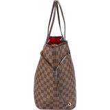 Louis Vuitton Monogram Damier Ebene Neverfull GM Shoulder Bag