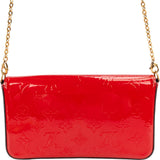 Louis Vuitton Vernis Leather Monogram Felicie Crossbody Bag