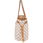 Louis Vuitton Monogram Damier Azur Canvas Neverfull PM Handbag - vintageandkickz