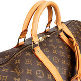 Louis Vuitton Monogram Canvas Keepall 60 Bandoulière Travel Bag