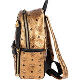 MCM Monogram Metallic Visetos Stark Studded 2 in 1 Backpack
