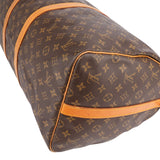 Louis Vuitton Monogram Canvas Keepall 55 Bandoulière Travel Bag