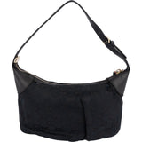 Gucci Black Monogram GG Canvas Pochette Handbag