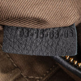 Chloé Black Grained Calfskin Marcie Handbag