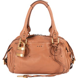 Chloé Brown Leather Paddington Satchel Handbag