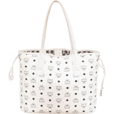 MCM Monogram Visetos Liz Reversible Shopper Shoulder Bag