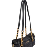 Miu Miu Quilted Leather Studded Turnlock Flap Shoulder Bag