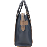 Céline Tricolor Leather Luggage Handbag