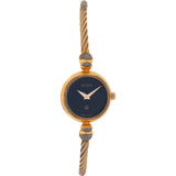 Gucci Gold Tone 2047L Rope Bangle Woman Watch