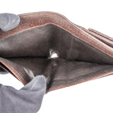 Gucci Monogram GG Canvas French Flap Wallet