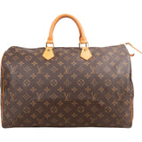 Louis Vuitton Monogram Canvas Speedy 40 Handbag