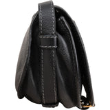 Chloé Grained Calfskin Marcie Small Saddle Crossbody Bag