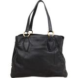 Miu Miu Vitello Daino Leather Two-Way Shopping Tote Shoulder Bag
