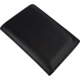 Hermès Noir Epsom Leather Card Holder Wallet