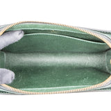 Louis Vuitton Green Taiga Leather Pochette Homme Clutch