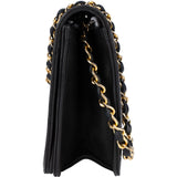 Chanel Quilted Lambskin 24K Gold Single Flap Shoulder Bag