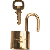 Louis Vuitton Classic Gold Lock Schloss Padlock