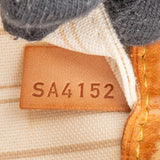 Louis Vuitton Monogram Damier Azur Canvas Neverfull MM Shoulder Bag